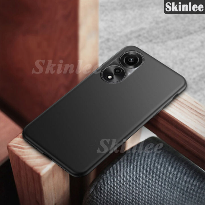 SEAHAI Coque Pour Oppo A78 4G Housse, Étui De Caoutchouc TPU Souple Antichoc En Silicone [Renforcer La Version Avec Quatre Angles] [Protection De La Caméra] - Vert