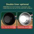 Multifunctional Non-stick Mini Rice Cooker Double Layer/Single Layer Ceramic Coated Household Electric Cooker Momo Cooking Electric Frying Pan Ideal for 1-2 Person. 