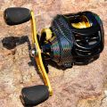Pesca High Speed 7.2: Carbon Fiber Right Hand Baitcasting Reel Spinning Reel 10KG Max Drag Fishing Wheel.