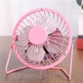 4 Inch Metal Usb Mini Fan Portable 360 Degree Adjustable Cooling Fan Table Fan Desk Fan Mini Personal Fan for Home Office. 