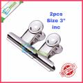 Metal Hinge Clip Binder Paper Clip 3 inch Pack of 2 pcs or 6 pcs. 