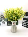 7pcs Faux UV Resistant Fake Flowers Artificial Plants Plastic Decor Outdoor Plastic lavender fake flower wedding Accessories. 