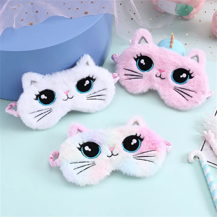 Kids%20Cat%20Aid%20Eyes%20Patch%20Travel%20Eye%20Cute%20Plush%20%20Sleeping%20-%20Image%204