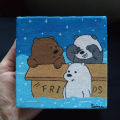 We Bare Bears (Art Piece). 