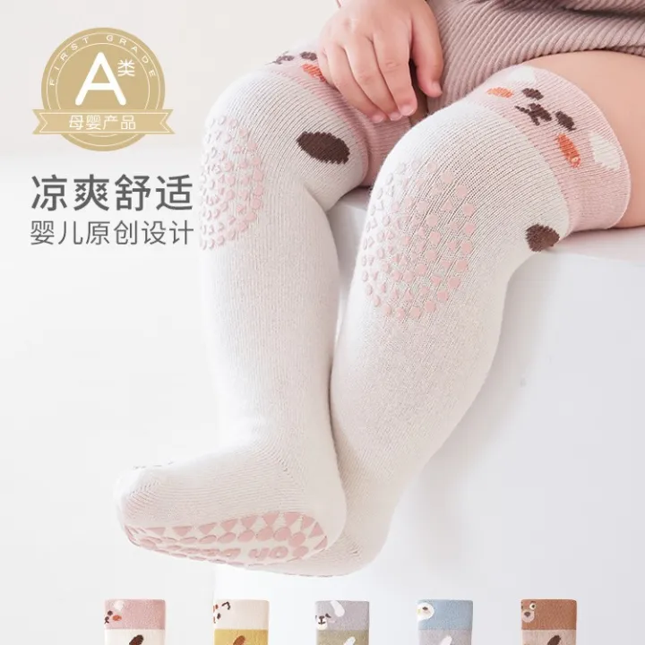 Baby%20Long%20Anti-slip%20Knee%20Socks%20Cartoon%20Combed%20Cotton%20Children%20Socks%20Newborn%20Baby%20Socks%20-%20Image%202
