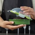 Avocado Box Storage Container Keeper Saver Holder Fruit Vegetable Fridgecase Organizer Crisper Containers Refrigerator Fresh.