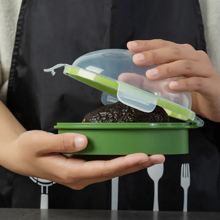 Avocado%20Box%20Storage%20Container%20Keeper%20Saver%20Holder%20Fruit%20Vegetable%20Fridgecase%20Organizer%20Crisper%20Containers%20Refrigerator%20Fresh%20-%20Image%204