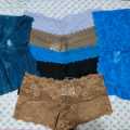 2 Pices Smooth and stretchy lace Panties for Women.