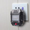 Tool parts Intelligent Portable Digital Display Socket Detector Socket Voltage Frequency EU Plus. 