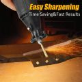 Diamond Chainsaw Sharpener - 3 Size Diamond Sharpening Wheels File. 