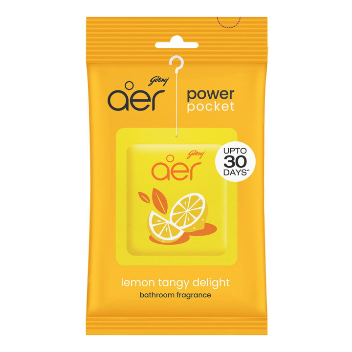 Aer Power Pocket Bathroom Freshener Lemon Tangy Delight 10 gm
