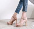Thin High Heels Sandals Footwear Peep toe Ankle Strap Gladiator Sandals Platform Female Wedding y Shoes Women Party Ev.