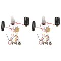 NXFDSIOZ 2X ST Electric Guitar Pickup Wiring Harness Prewired 5-Way Switch 2T1V Control SSH Pickup for Black. 