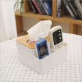 Tissue Box Simple Wooden Cover Desktop Home Tissue Box Paper Storage Drawer Box Home Car Remote Control Storage Boxes Bayline.