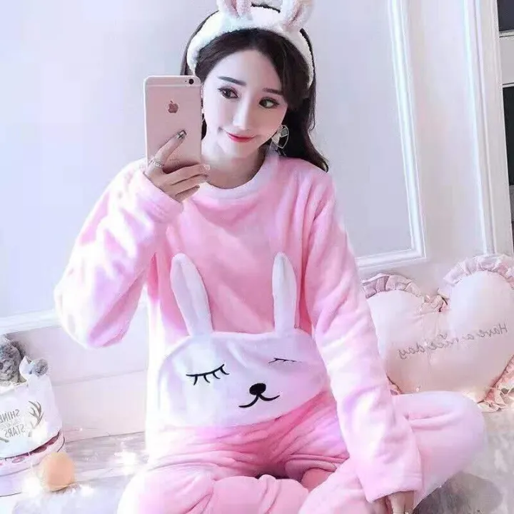 Spring%20Winter%20Warm%20Female%20Pyjamas%20Sets%20Thick%20Coral%20Velvet%20Long%20Sleeve%20Cartoon%20Sleepwear%20Thin%20Women%20Pajamas%20Set%20Girl%20-%20Image%207