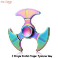 3 Shape Metal Fidget Spinner Toy-Fidget Spinners & Cubes - gold palace. 