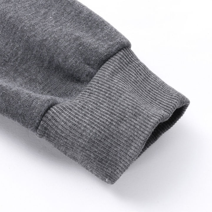 Plus%20Size%20Women%20Autumn%20Winter%20Solid%20Color%20Zip%20Hooded%20Sweatshirt%20Long%20Fleece%20Coat%20-%20Image%203