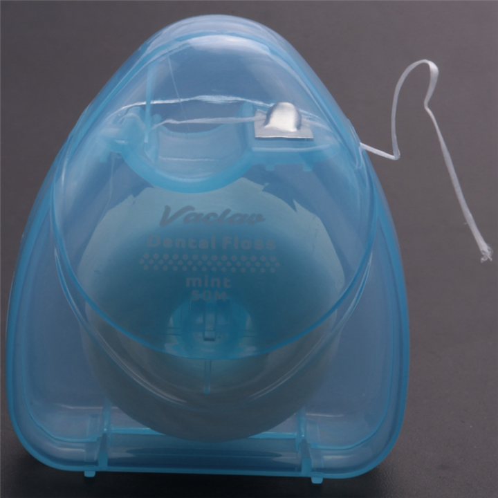 8X%20Vaclav%20Wire%20Dental%20Floss%2050%20Meter%2054%20Yard%20Wire%20Floss%20Dental%20Mint%20Flavor%20Floss%20Dental%20Flosser%20Interdental%20Brush%20Tooth%20Pick%20-%20Image%205