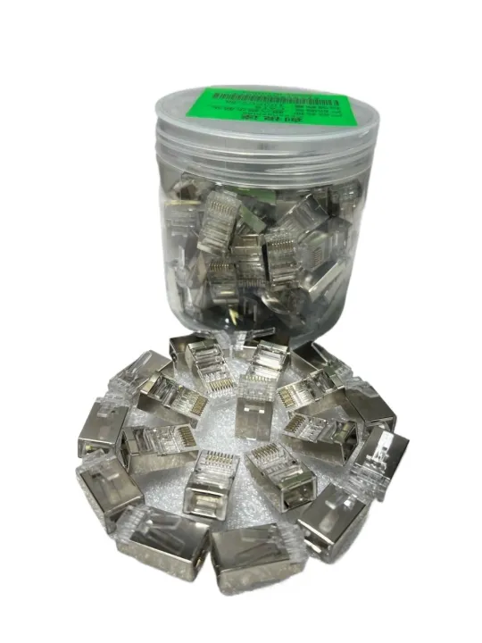 RJ45%20Connector%20CAT-6%20(Metal%20Shielded)%2020%20Pcs%20-%20Image%202