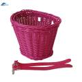 Kids Bike Basket Carrying Accessories with Straps Storage Basket Basket for Girls.