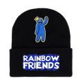 Roblox Rainbow Friends Knitted Hat Winter Warm Cap Cute Game Blue Monster Kawaii Anime Action Figure Toy Christmas Birthday Gift. 