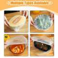 50/100/200pcs Disposable Shower Cap Elastic Plastic Wrap Covers Food Non-woven Bath Hat Waterproof Shower Cap Kitchen. 