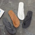 Fashion New Summer Non Slip Comfortable EVA Sole Soft Slippers Men's Flip Flops for Beach Daily 2024 Lovers Slipper Shoes Home. 