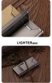 Metal Visible Gas Lighter Cigar Smoking Lighters - Lemon Squeezer. 