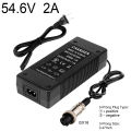 54.6V 2A 4A Li ion Battery Charger for 13S 48V Lithium Li-ion Battery Charger,54.6 Volt Li-ion Charger Power Adapter Supply.