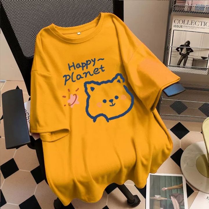 Summer%20Short%20Sleeve%20T%20Fat%20T-shirt%20mm%20Loose%20All-Matching%20Bottom%20Missing%20plus%20Size%20chic%20Girlfriends%20clothes%20oversize%20Top%20for%20Women%20-%20Image%205