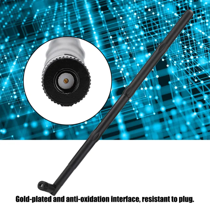 【Heartbeat Girl Store】(NEW)WIFI 2.4GHz 18DBI High Gain Wireless Network Card Router Antenna SMA