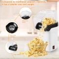 LKPCIGCXM Air Popcorn Popper Maker, Electric Hot Air Popcorn Machine-1200W, Oil-Free US Plug. 