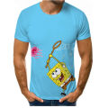 Starfish manga graphic t shirts baby t-shirt y2k t-shirts soft round neck t-shirt tops 3d printing oversized t-shirt sponge.