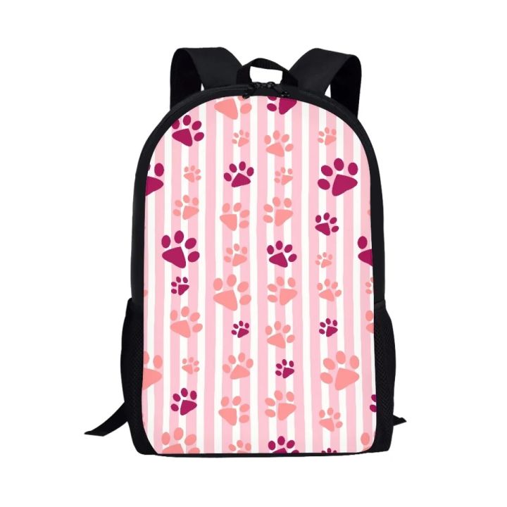 Colorful%20Dog%20Paw%20Print%20Student%20Large%20Capacity%20School%20Bag%20for%20Girls%20Boys%20Teenager%20Daily%20Casual%20Backpack%20Travel%20Storage%20Rucksacks%20-%20Image%207