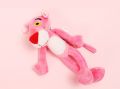 19cm Naughty Leopard Pink Panther Key Chain Toys Kids Pendant Doll Brinquedos Christmas Gift.