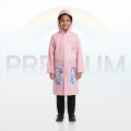 Cute Mermaid Pink Rain Coat.