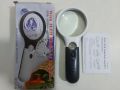 Magnifying Glass 45X Zoom With 3 Led Light.