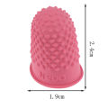 5Pcs/lot Counting Cone Rubber Thimble Protector Sewing Quilter Finger Tip Craft Needlework Accessories.
