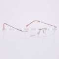Rimless Light Purple Optical frame (blue cod optics ). 