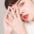 Personality Star Index Finger Rings Meaningful Fidget Spinner Rings Creative Pentagram Rotating Ring for Women Men.