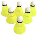 Cork Plastic Badminton Shuttlecock 6 PCS Cork. 