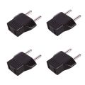 US to Flat Pin To Eu 2 Round Pin Plug socket Adapter USA to Euro wall Charger Outlet socket 1pcs. 