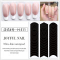 Manicure French side auxiliary stickers Crescent smile line French manicure stickers V-shaped nail polish glue nail stickers in stock.