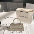 Autumn New Fashion Dinner Full Rhinestone Handbag Rhinestone Banquet Dress Pearl Chain Bag Shoulder Messenger Bag Women. 