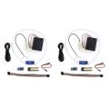 2X Soil Moisture Sensor Kit Automatic Watering System Manager with Mini Water Pump for Arduino DIY Kit EK1915. 