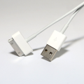 USB Cable for iPhone 4 4s iPad 2 3 iPod 30 Pin Metal Plug Charger Sync Cable for iPhone 4 4S Charging Data Cable Colour Black Or White Random 1 Pcs.