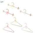 Elegant Clothes Dress Pants Hanger Beaded Clothing Hanger Closet Hanger Pearl Bowknot Clothes for Bride Baby Children.