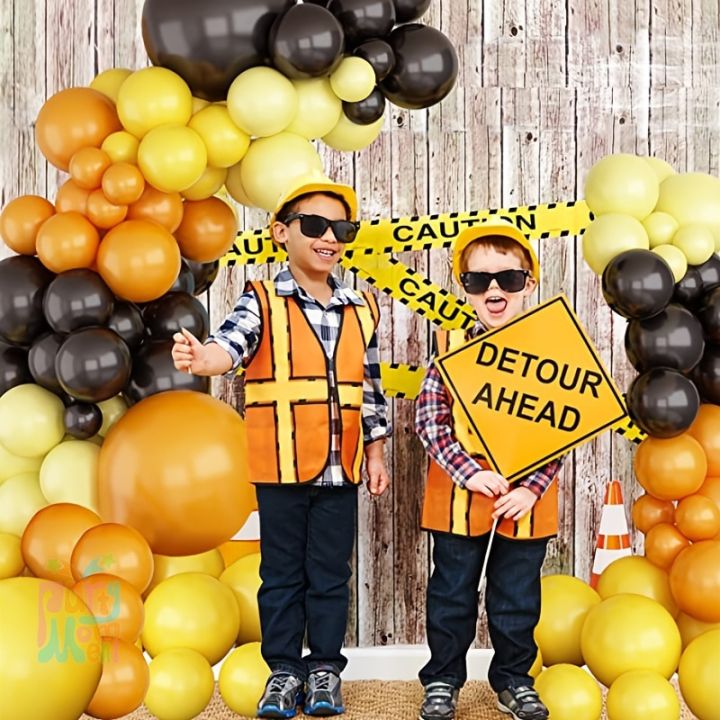 94pcs%20Construction%20Theme%20Black%20Yellow%20Orange%20Balloons%20Garland%20Set%20for%20Kids%20Boy%20Birthday%20Party%20Decorations%20Baby%20Shower%20-%20Image%204