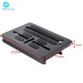 【YIYANGMAOYI111】Aluminium Camera Quick Release Plate Offset for BMPCC Ronin S Zhiyun Crane 2/3 Handheld Gimbal Mount Plate. 