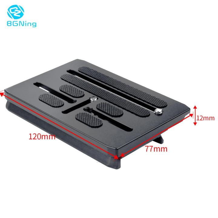 %E3%80%90YIYANGMAOYI111%E3%80%91Aluminium%20Camera%20Quick%20Release%20Plate%20Offset%20for%20BMPCC%20Ronin%20S%20Zhiyun%20Crane%202/3%20Handheld%20Gimbal%20Mount%20Plate%20-%20Image%203